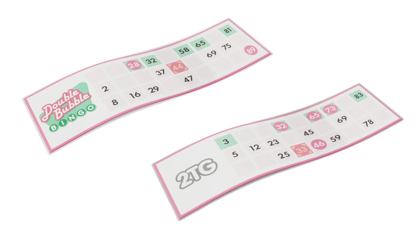 Double Bubble Bingo — design detail 4