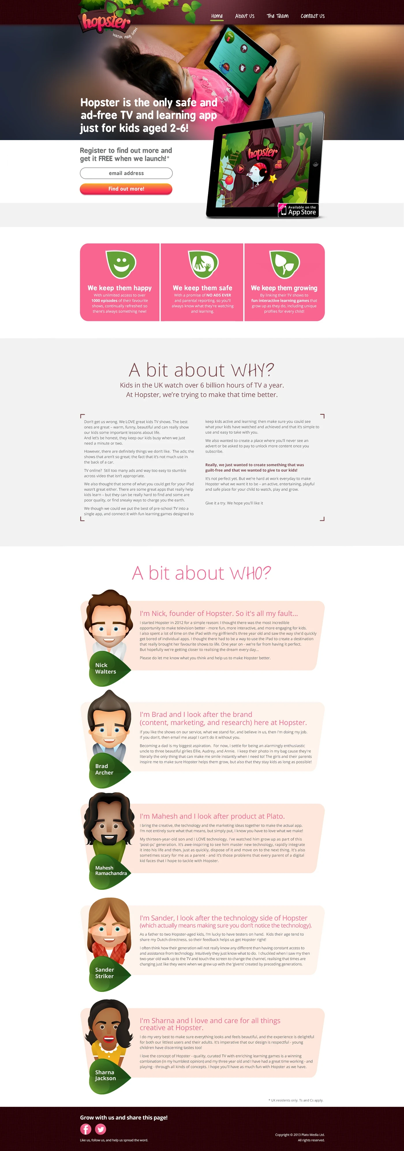 Hopster — design detail 4